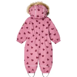 Val D'Isere Vinteroverall Mauve Hearts