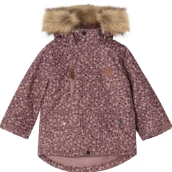 Val Thorens Blommig Parkas Lilac Flower