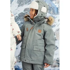 Val Thorens Parkas Grön
