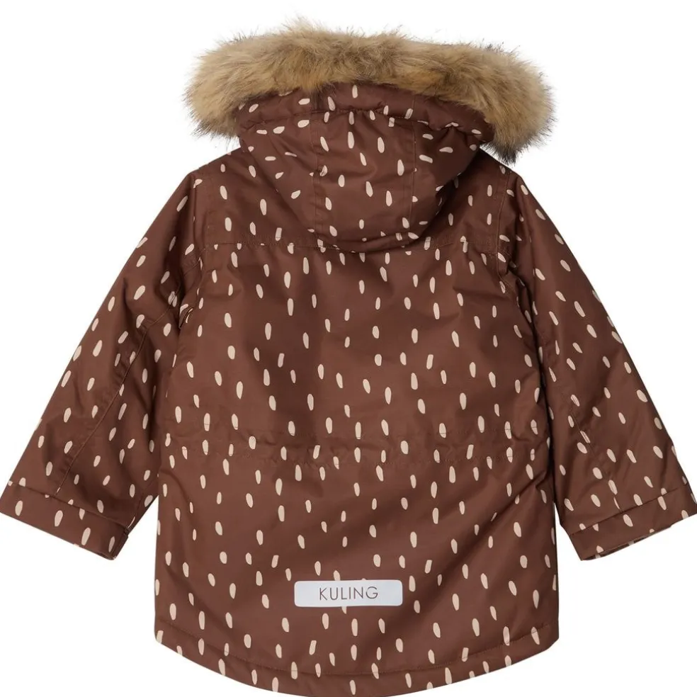 Val Thorens Prickig Parkas Brun