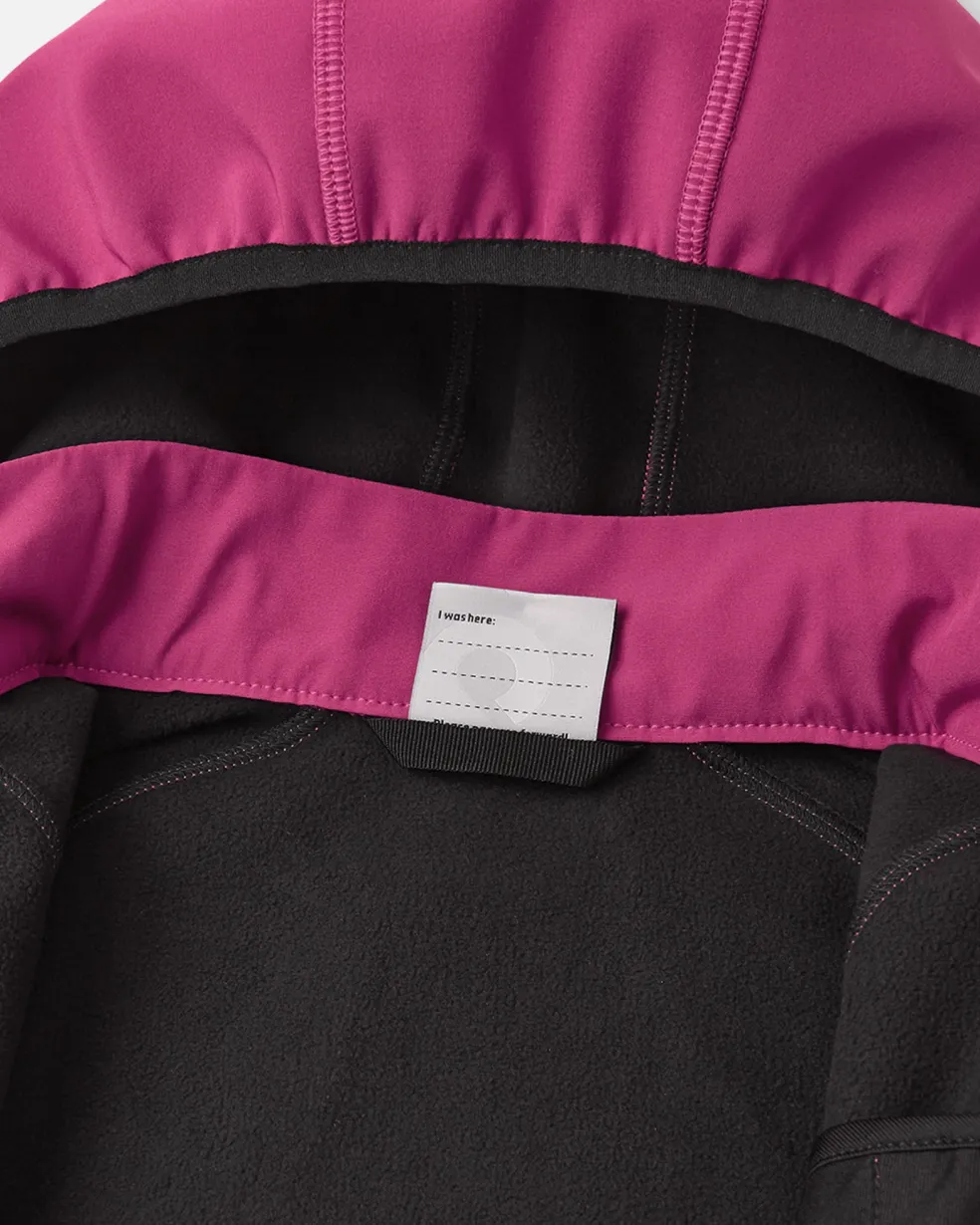 Vantti Softshell Jacka Rosy Berry