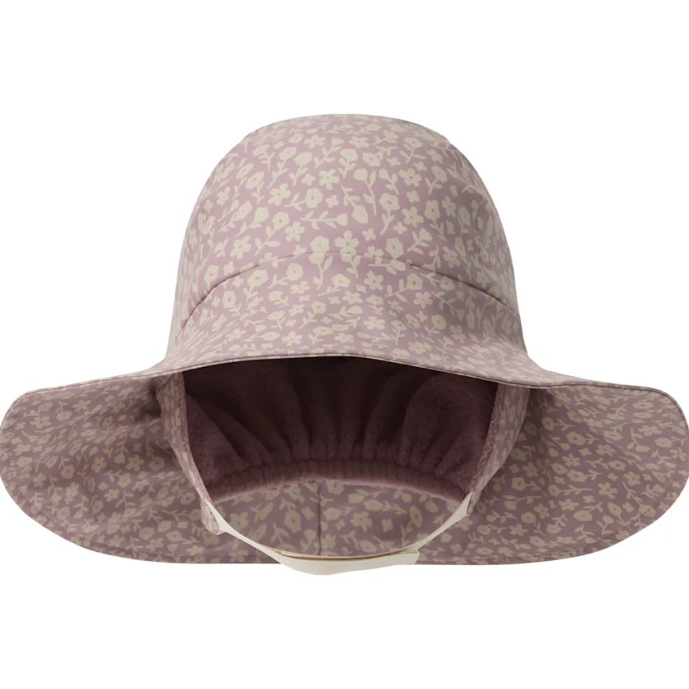 Vasa Regnhatt Mauve Flower
