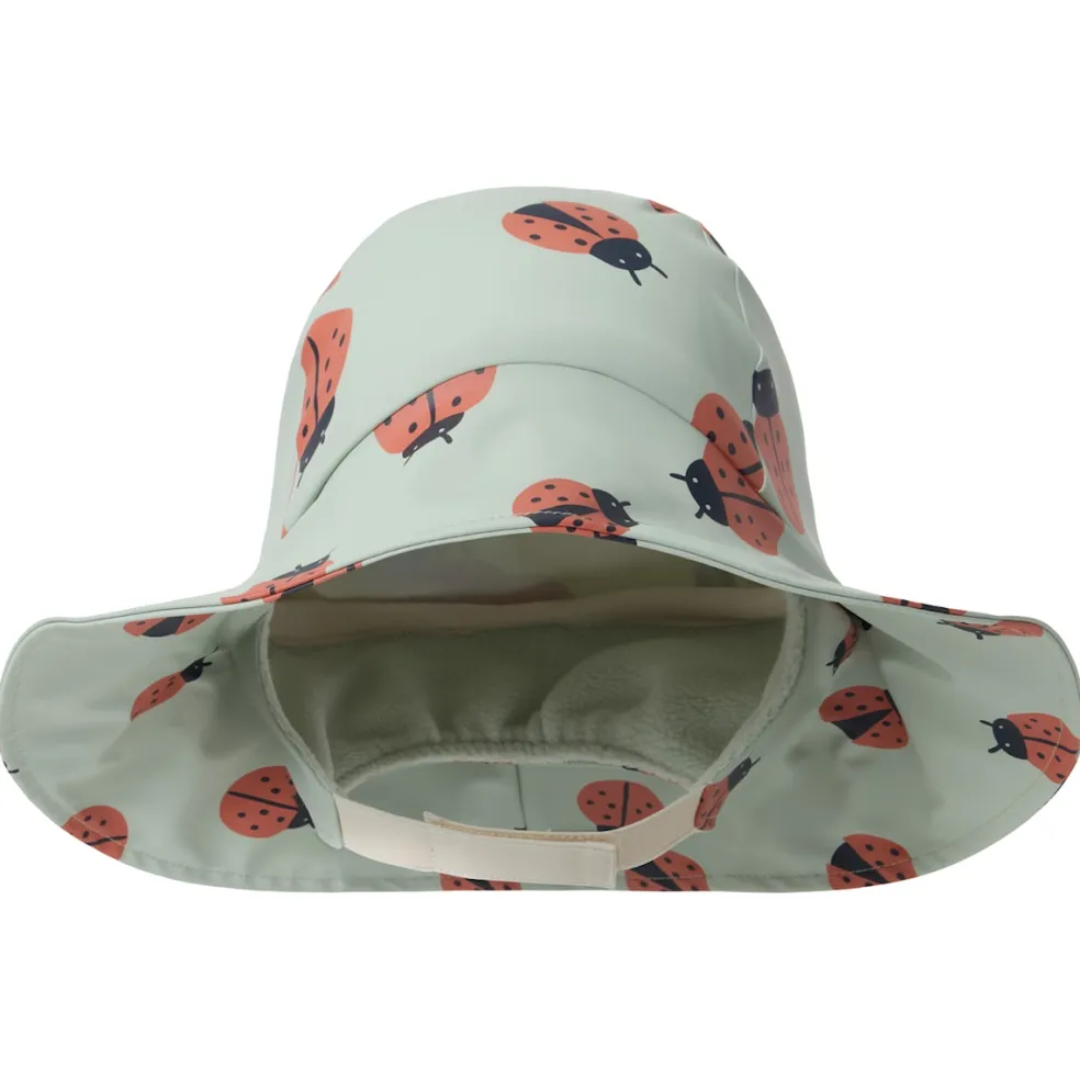 Vasa Regnhatt Pale Green Ladybug