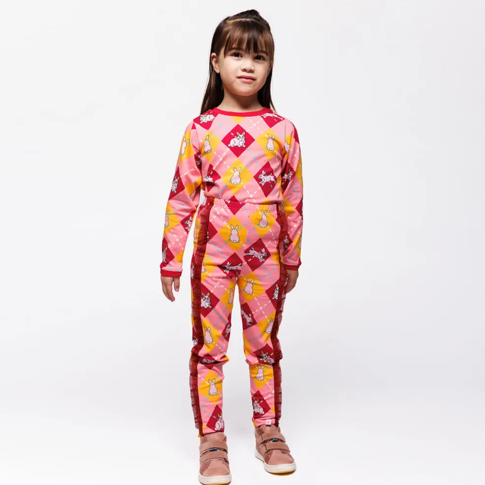 Vilberie Leggings Med Kaniner Rosa Galah