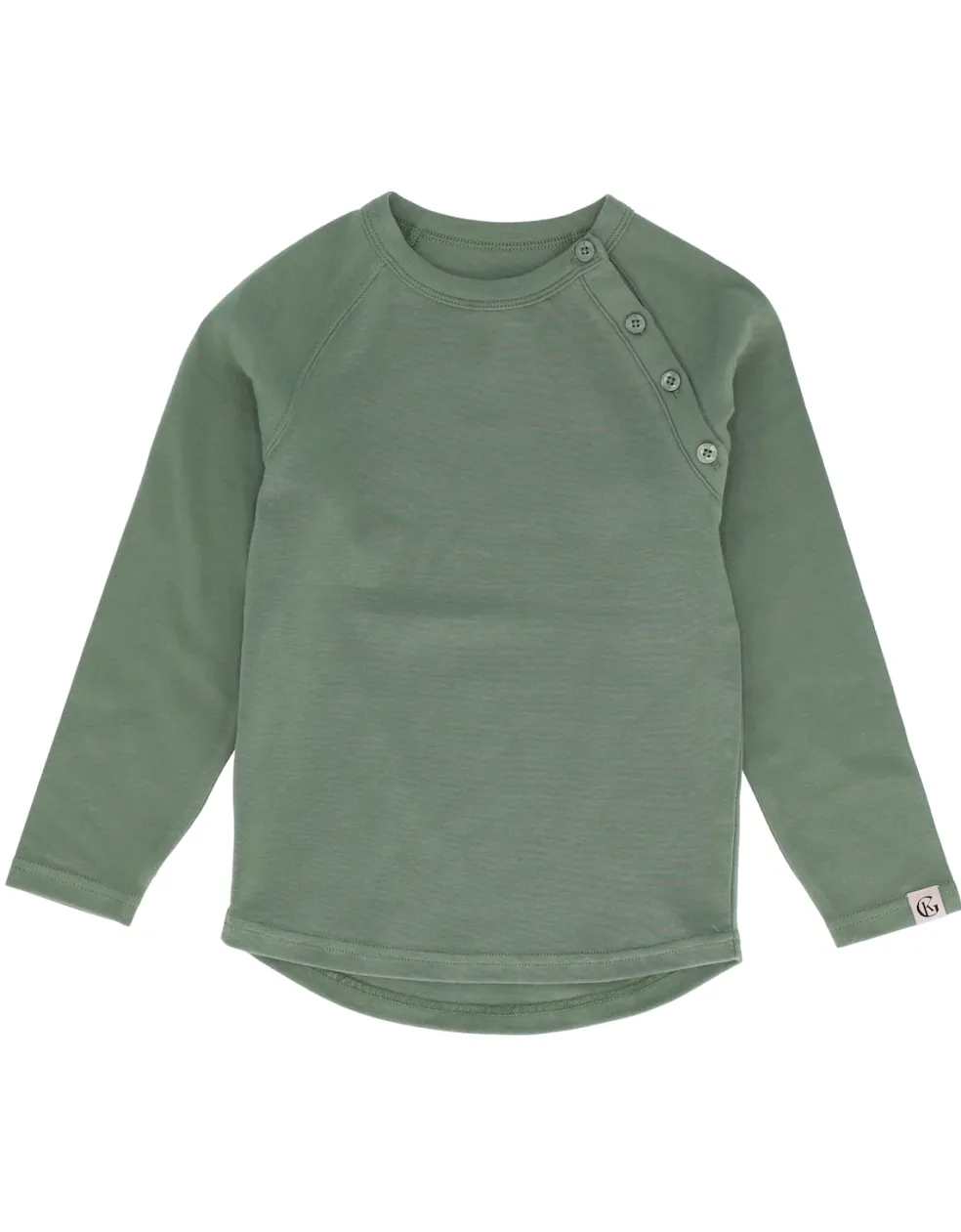 Villvette Långärmad Tröja Fog Green