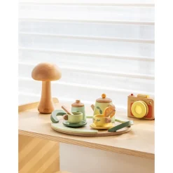 Vintage Afternoon Tea Set Grön
