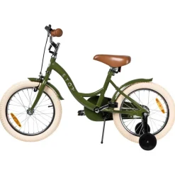 16" Vintage Cykel Army Green