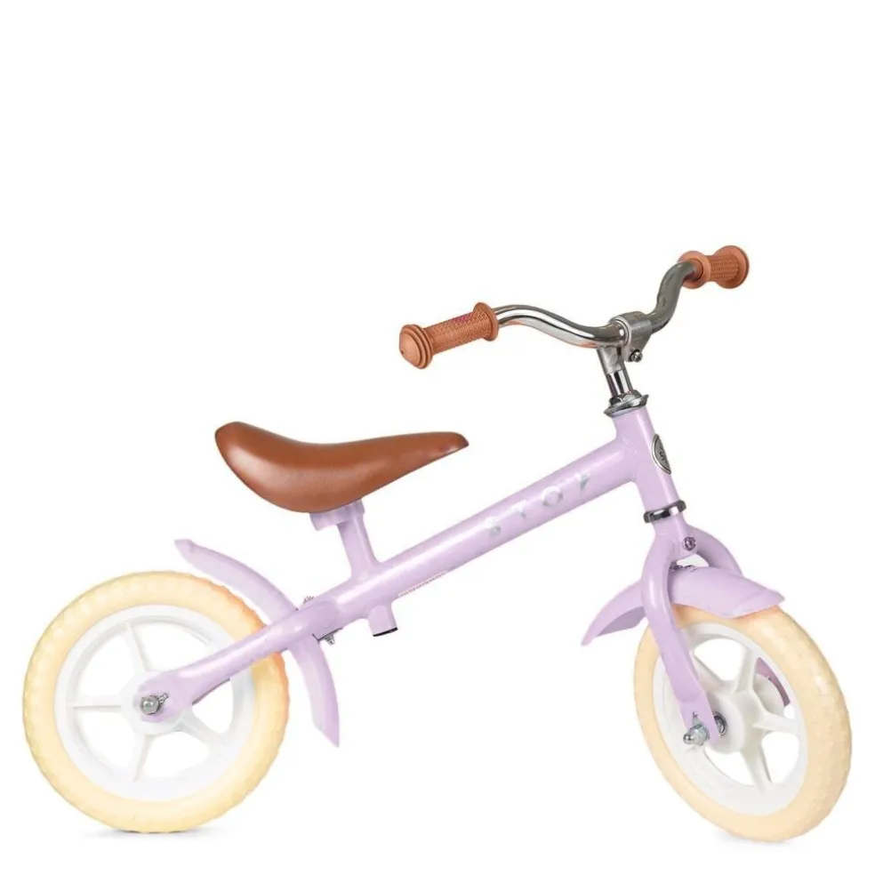 10" Vintage Springcykel Lilac