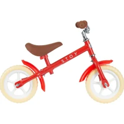 10" Vintage Springcykel Red