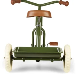 Vintage Trehjuling Army Green