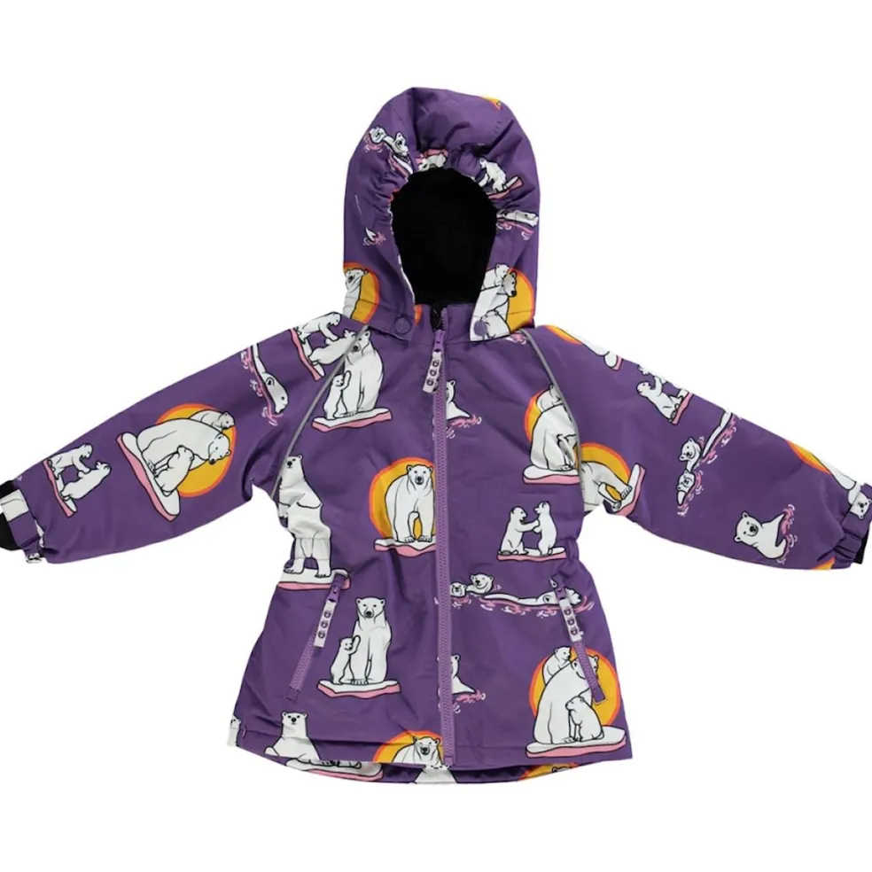 Vinterjacka Polar Bears Purple Heart