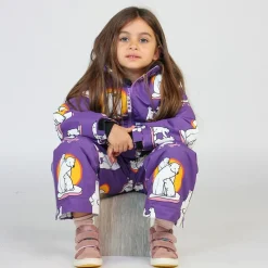 Vinterjacka Polar Bears Purple Heart