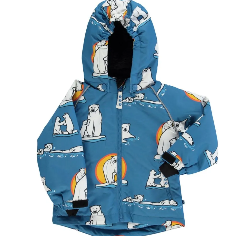 Vinterjacka Polar Bears Solid Blue