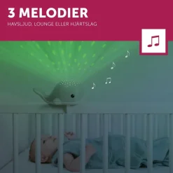 WALLY Projektor Lampa Grå