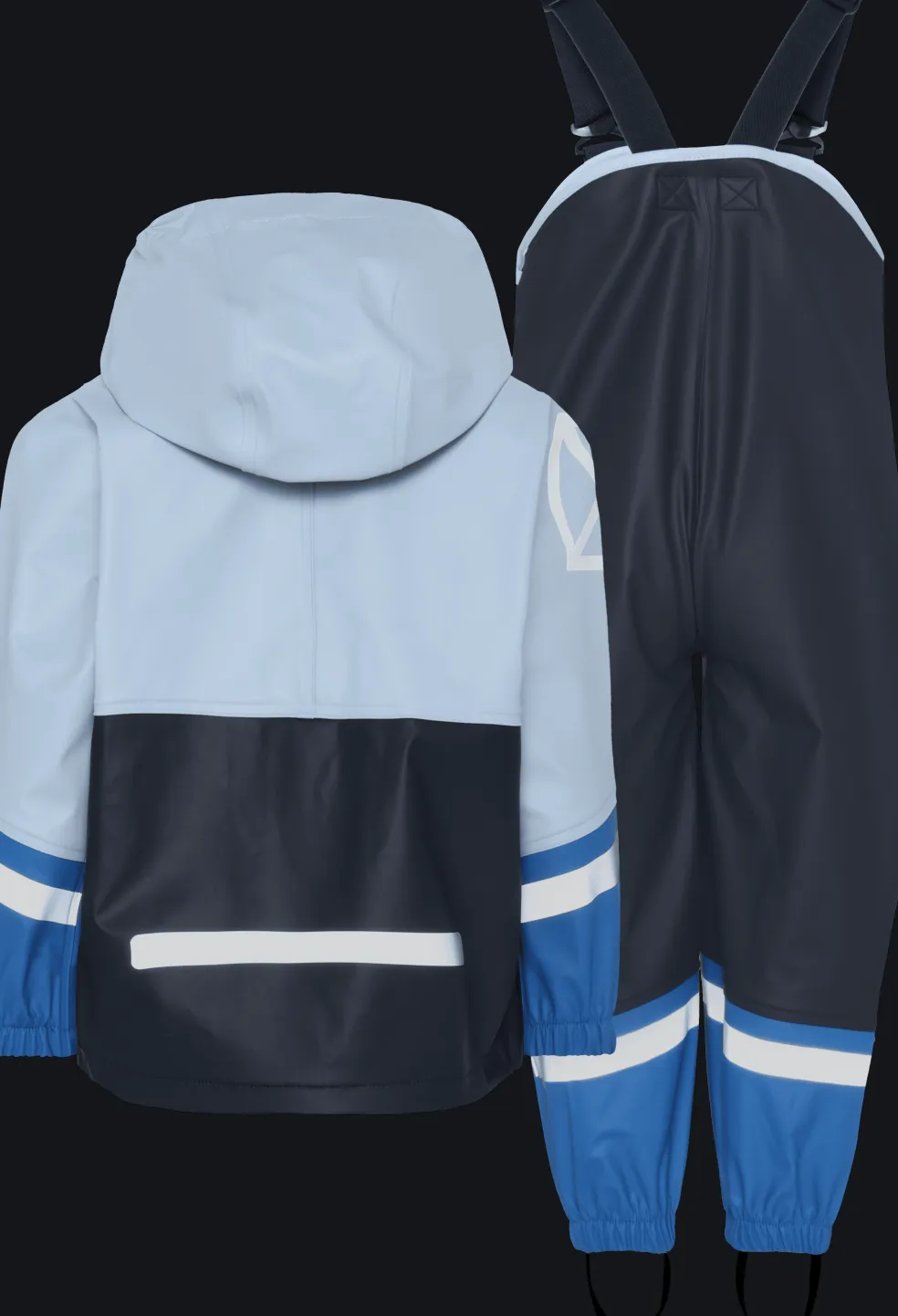 Waterman Kids 12 Regnställ Navy