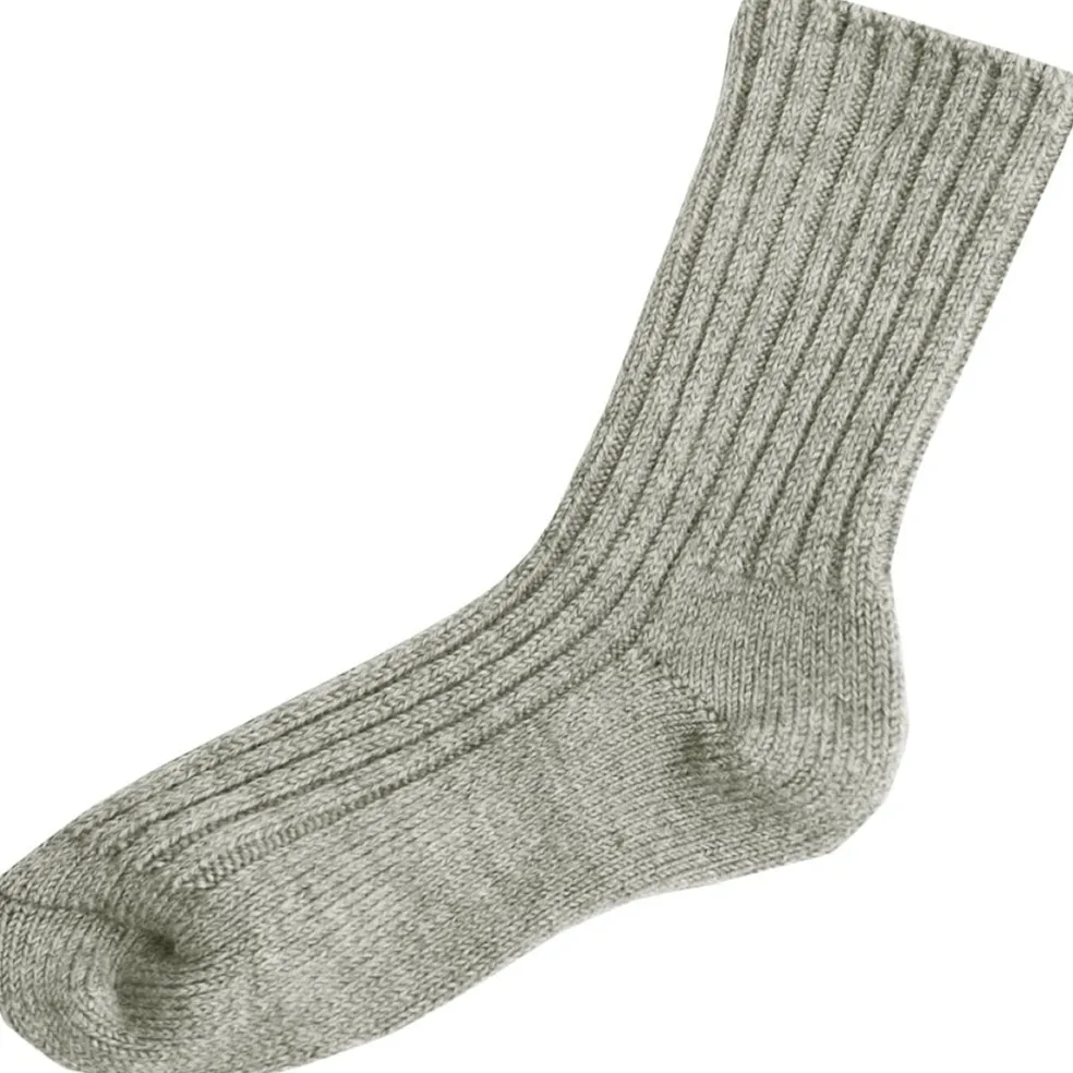 Wool Socks Grey Melange