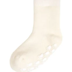 Wool Sock with Anti-Slip Offwhite