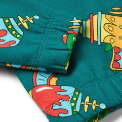 Yapeen With Space Blasters Sweatshirt Petroleum Green